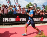 KLAGENFURT, AUSTRIA - JULY 01:  Mareen Hufe of Germany wins the women's race at Ironman Austria-Karntenon July 1, 2018 in Klagenfurt, Austria. (Photo by Nigel Roddis/Getty Images for IRONMAN)